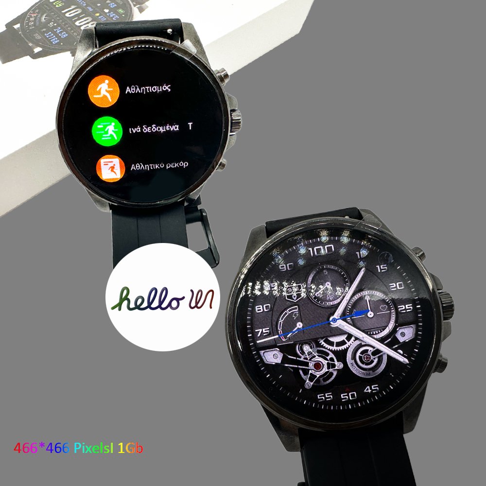 Hot Men Smart Watch hello W1 Mul-function IP68 Waterproof men Wristwatches Factory Wholesales New Top Band