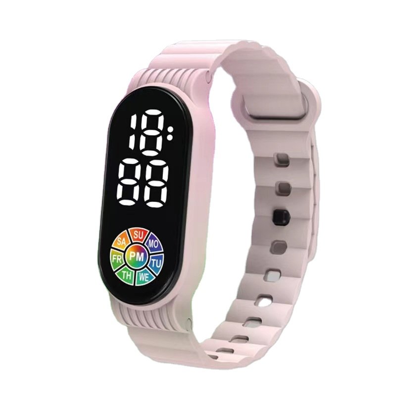 New Arrival Metal Case Soft TPU Watch Strap For Mi Band 7 kids Smart Watch Wristband