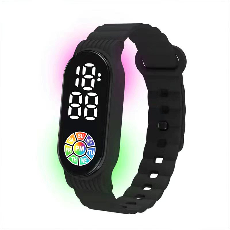 New Arrival Metal Case Soft TPU Watch Strap For Mi Band 7 kids Smart Watch Wristband