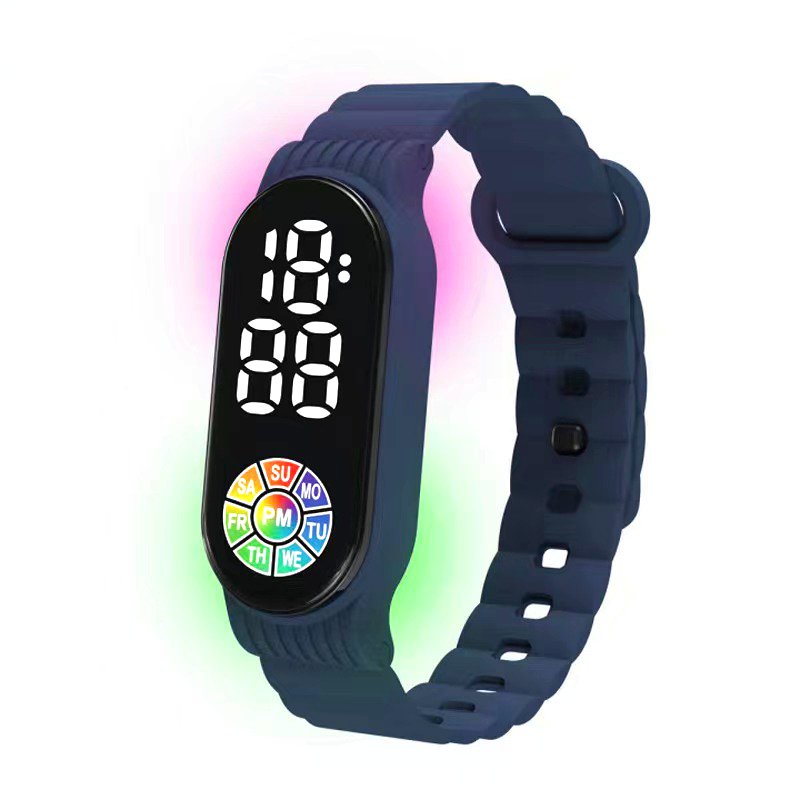New Arrival Metal Case Soft TPU Watch Strap For Mi Band 7 kids Smart Watch Wristband