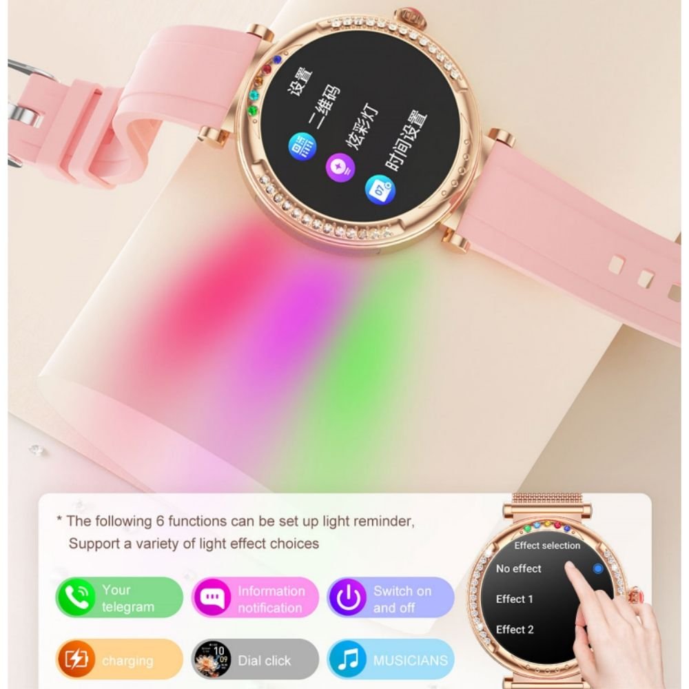 2024 New CF33 Ladies Smartwatch Games Alarm Clock Calendar Female Health Monitoring Sports Fitness Tracker Smart Watch for Women