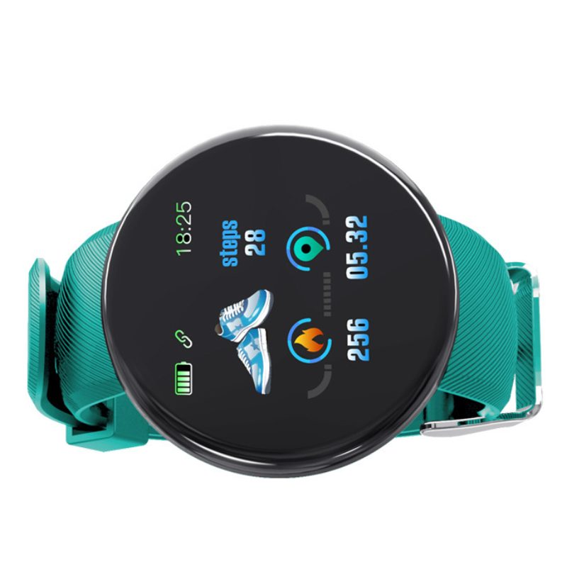 D18 Screen round Smart Watch Men Women Waterproof smartwatch Fitness Tracker Smart Watch with Heart Pressure Monitor