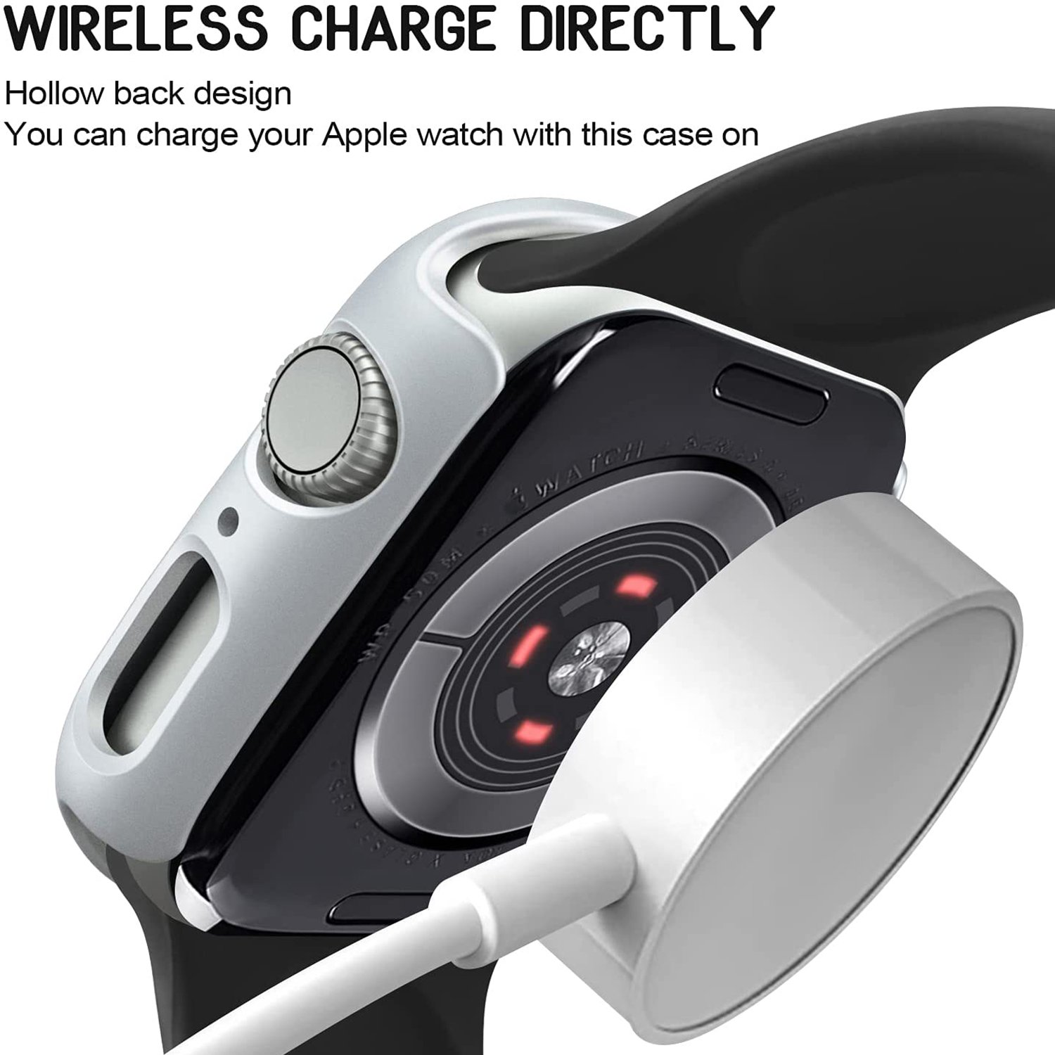 Candy color PC hard bumper smart watch case for apple 45mm 44mm 42mm 41mm 40mm 38mm