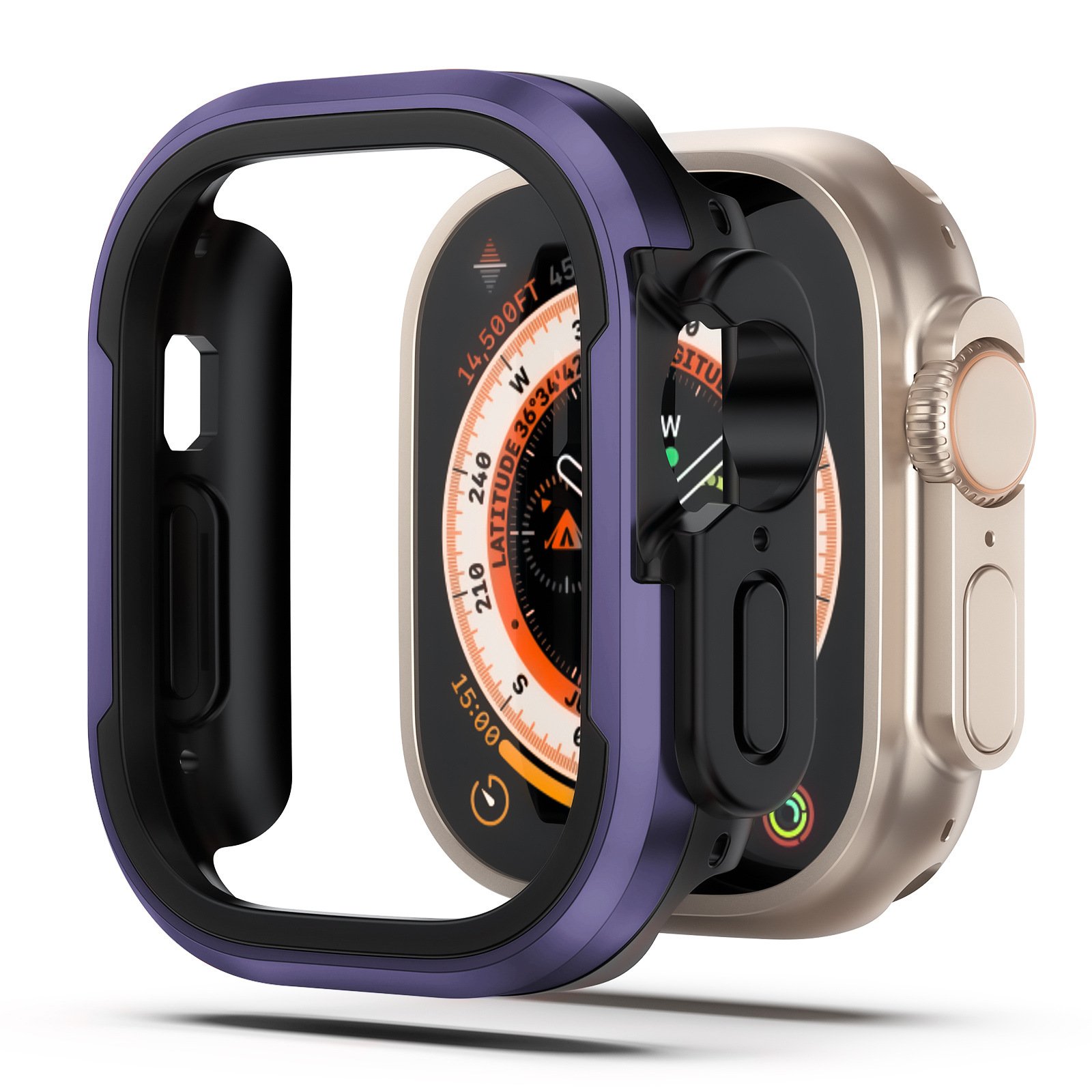 Brand Designer Metal Material Appl Smart Watch Case for Apple 38mm 40mm 42mm 44mm 41mm 45mm 49mm