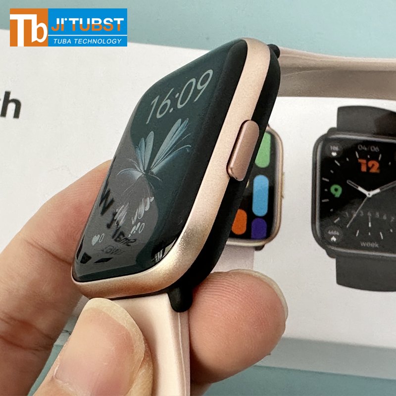 LW61 smart watch 1.78 inch big touch screen ip68 waterproof with Blood oxygen detection smartwatch