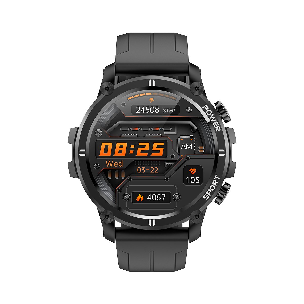 Men Women Sleep Heart Rate Monitor super amoled display smart watches Message Reminder Sport Smartwatch