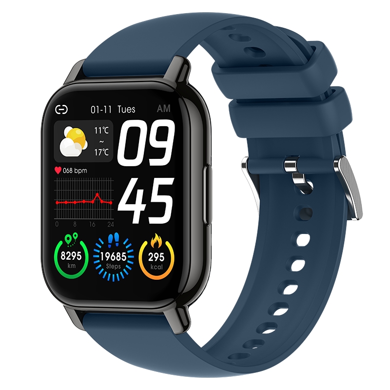 2024 Fashion Ultra Smart Couple Watch P66 With BT Phone Calls Pocket Sports Wrist Smartwatch For Women Men