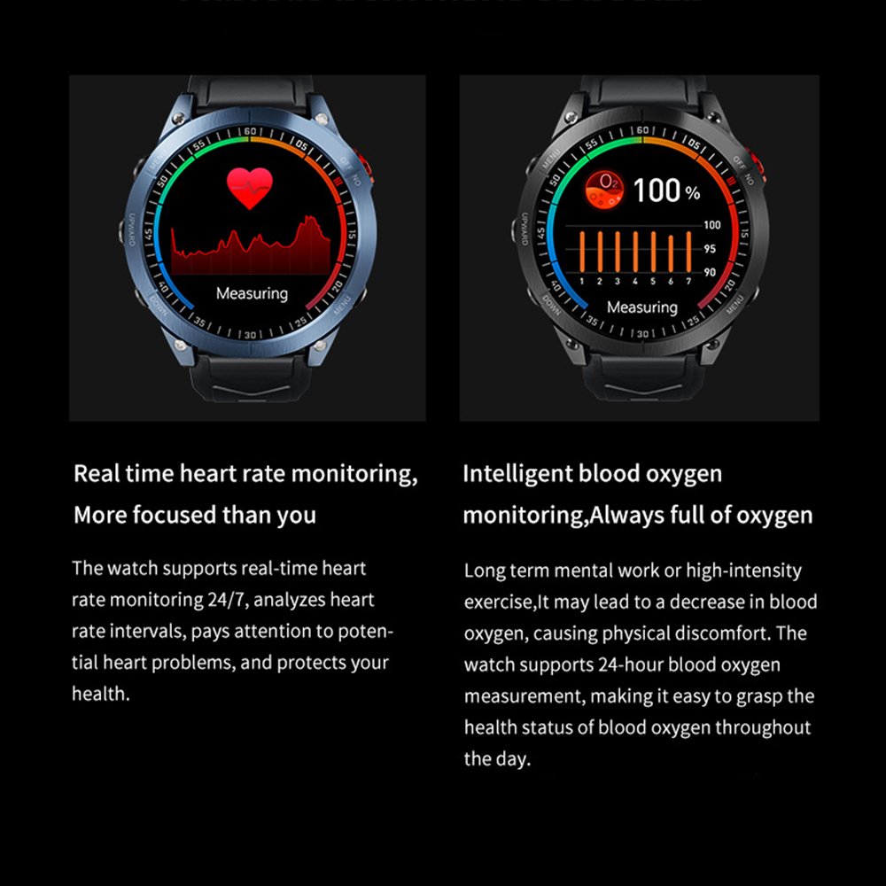 Gs Finex7 Outdoor 1.5" Relojes inteligentes Smartwatch 2024 Mujer Hombre Montres intelligentes Waterproof Sports Smart watch