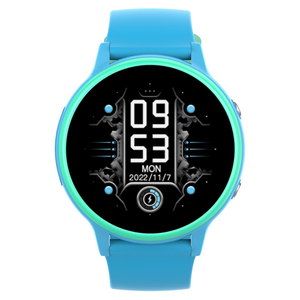 Wonlex 4G Round Screen Kids GPS Smart Watch Support Voice Chat Phone Call IP67 Waterproof Smart Watch For Boys Girls