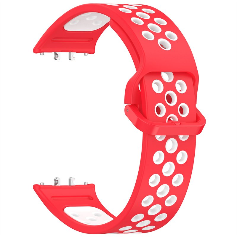 Bicolor Strap For Samsung Galaxy Fit 3 Smart Watch Two-Color Silicone Breathable Band Bracelet Wristband Fit3 Accessories Wrist