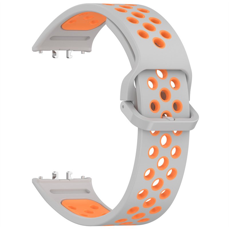 Bicolor Strap For Samsung Galaxy Fit 3 Smart Watch Two-Color Silicone Breathable Band Bracelet Wristband Fit3 Accessories Wrist