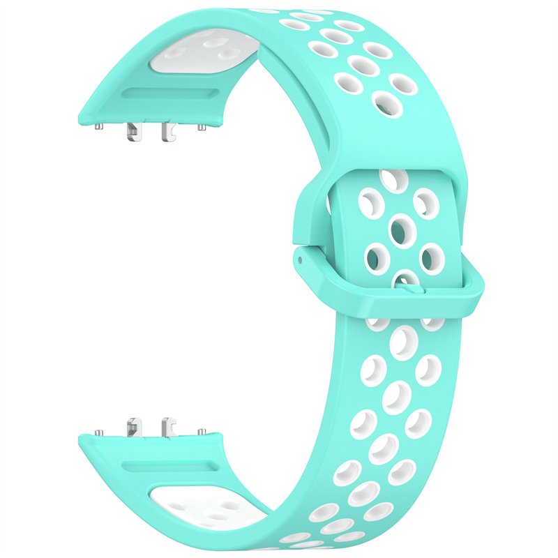 Bicolor Strap For Samsung Galaxy Fit 3 Smart Watch Two-Color Silicone Breathable Band Bracelet Wristband Fit3 Accessories Wrist