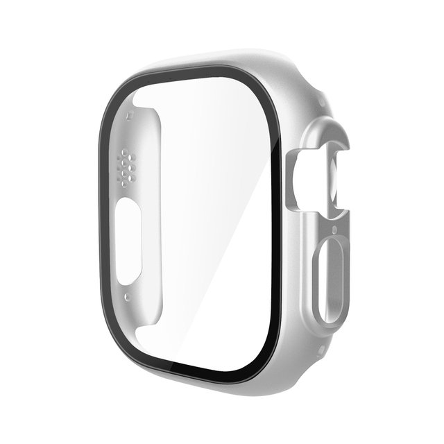 Case For Apple Watch Series Ultra 49Mm Smartwatch Pc Screen Protector Bumper Tempered Accessories Smart Watch Ultra Cover
