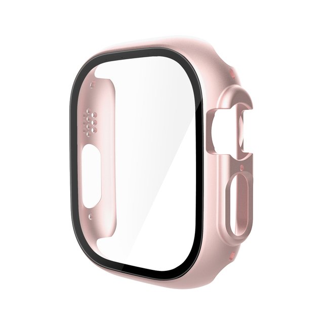 Case For Apple Watch Series Ultra 49Mm Smartwatch Pc Screen Protector Bumper Tempered Accessories Smart Watch Ultra Cover