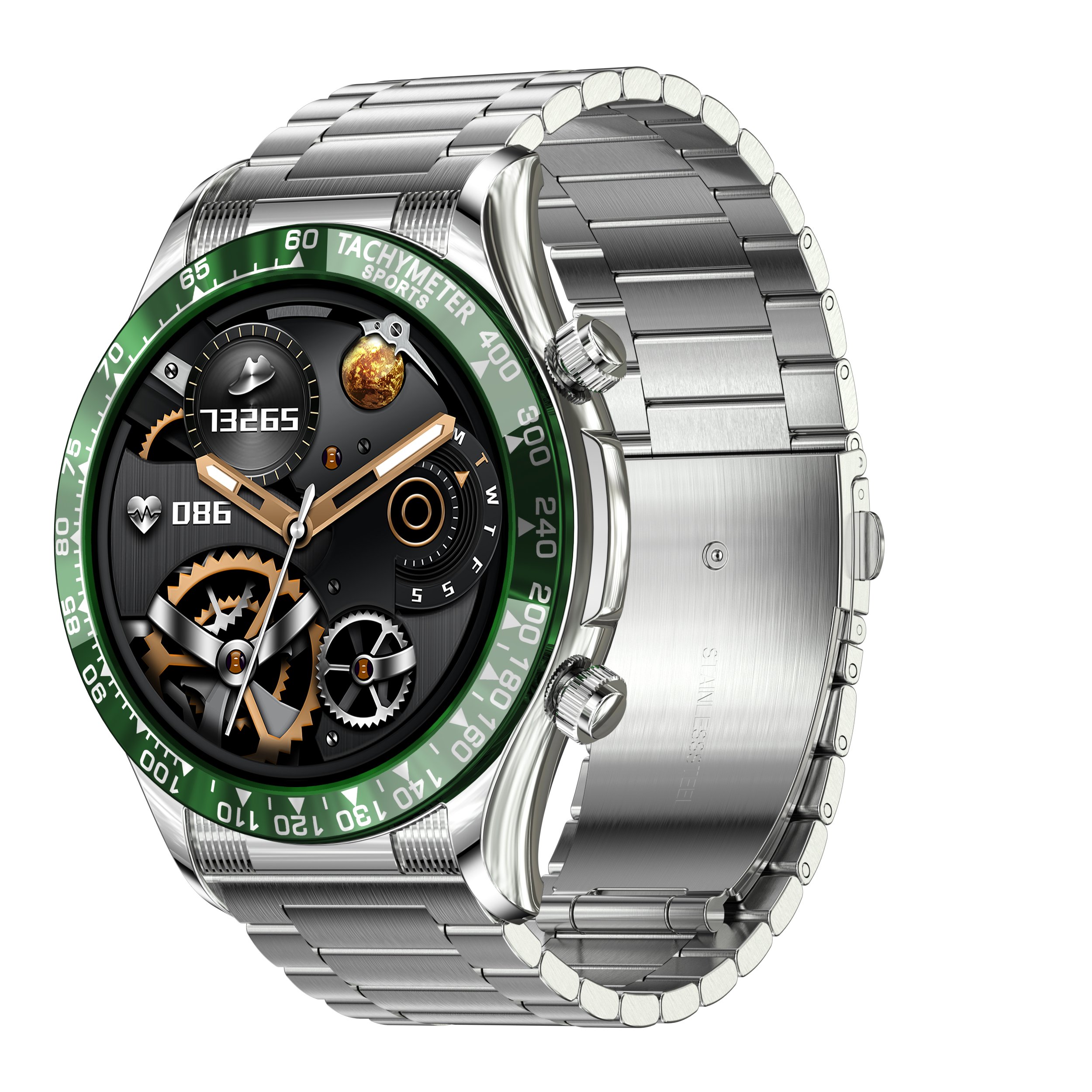 Best Smart Watch for Men Stainless Steel E18 Pro Calling Watch Heart Rate Monitor Reloj Smartwatch Men's 2022