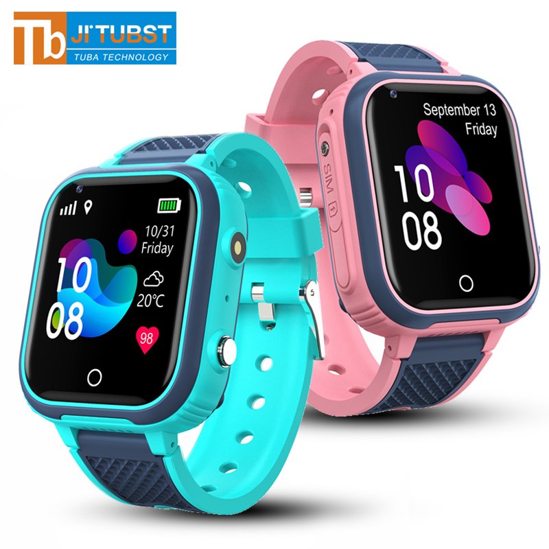 LT21 Kids Smart Watch Sim Card 4G Video Call Waterproof Smart Bracelet GPS LBS Wifi SOS Touch Screen Camera Kids Smartwatch