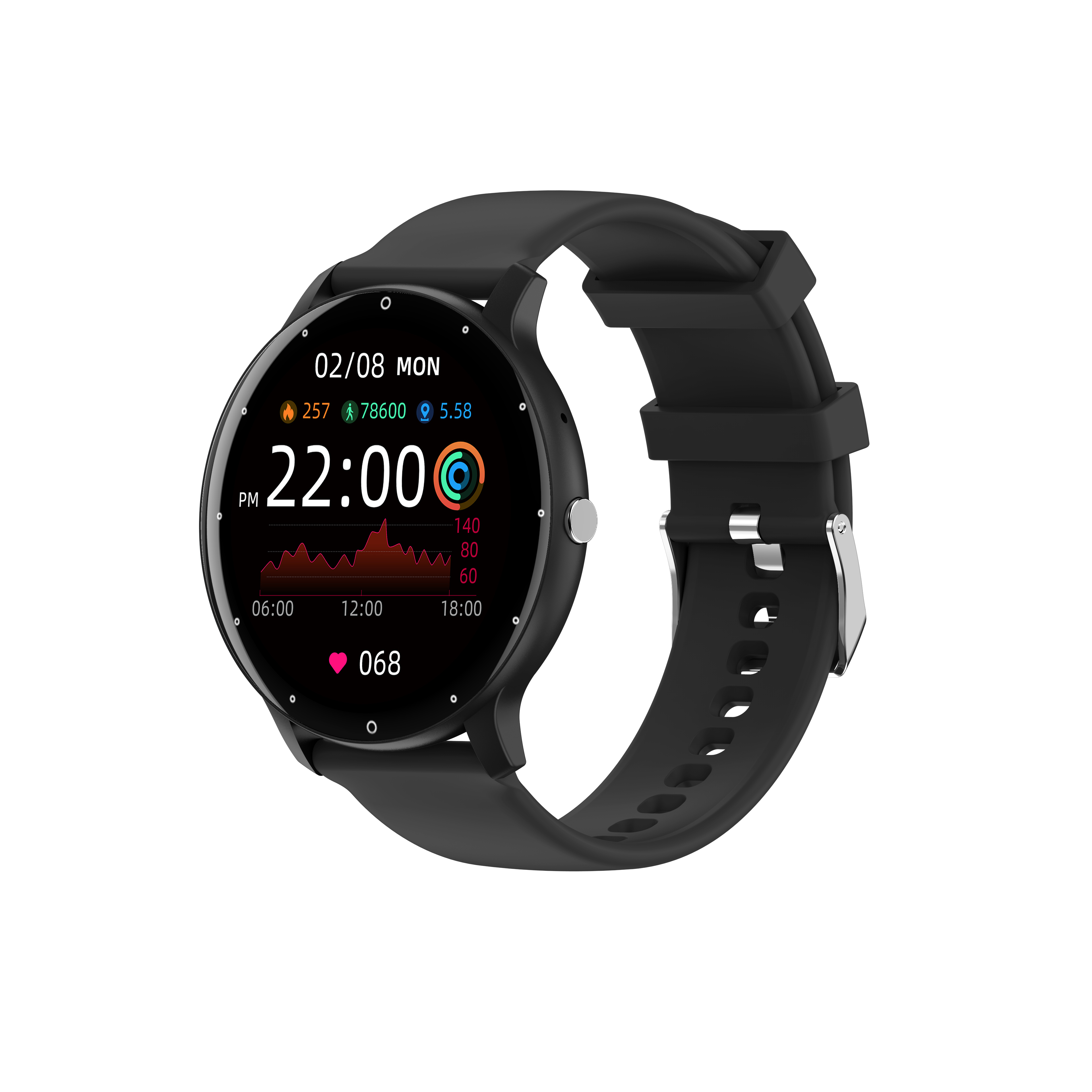 ZL02 Cpro Smart Watch Round Display 1.28 inch Blood Pressure Monitor BT Phone Calling Smartwatch Function 2024 Men Watches