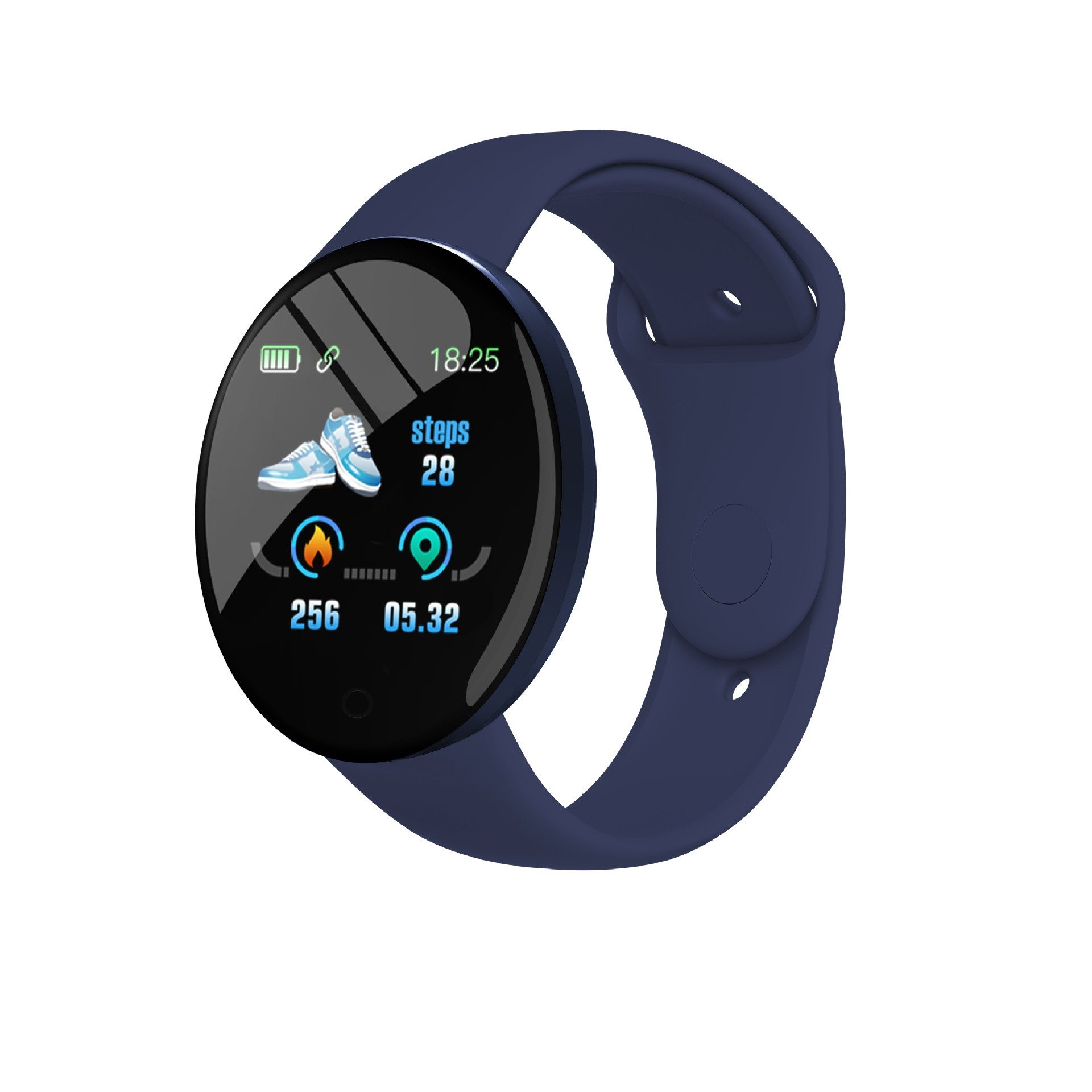 D18S Smart Watch Men Women Smartwatch Digital Watches Sport Fitness Tracker Watch Blood Pressure Waterproof Shenzhen Rubber Oled