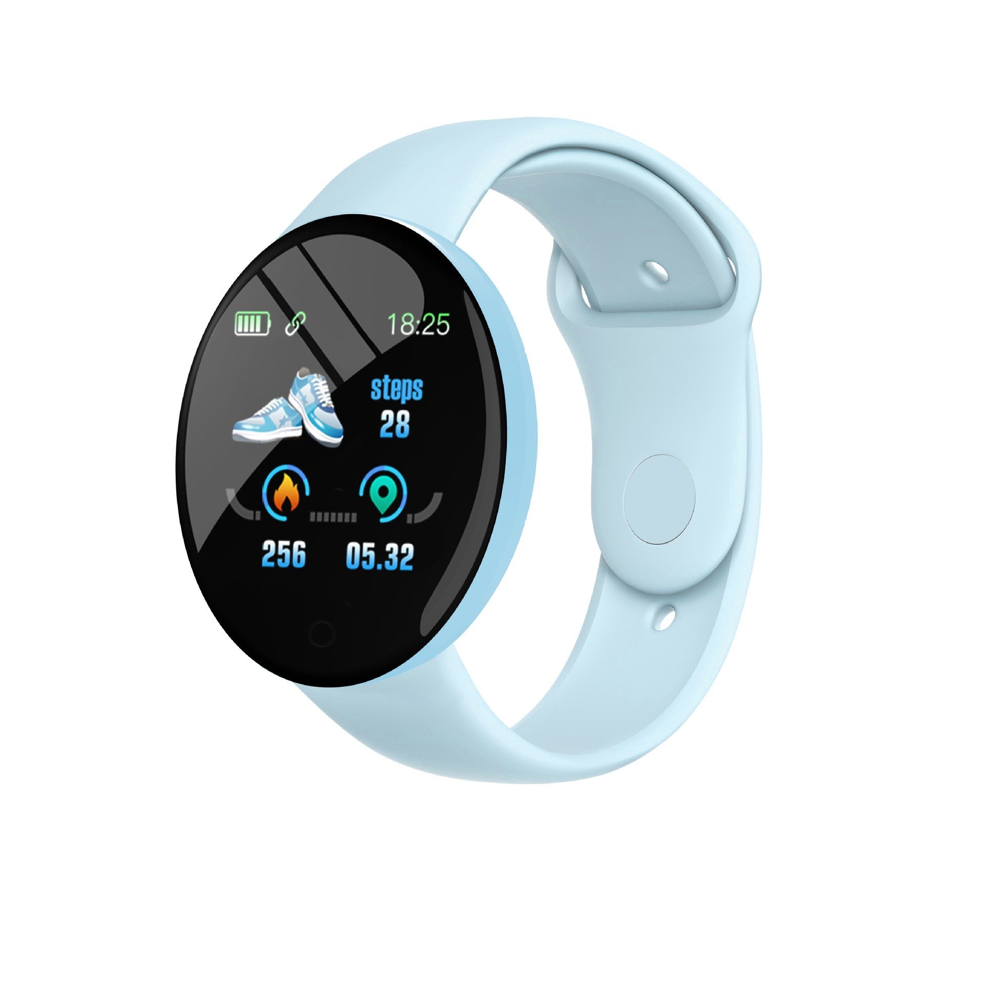 D18S Smart Watch Men Women Smartwatch Digital Watches Sport Fitness Tracker Watch Blood Pressure Waterproof Shenzhen Rubber Oled