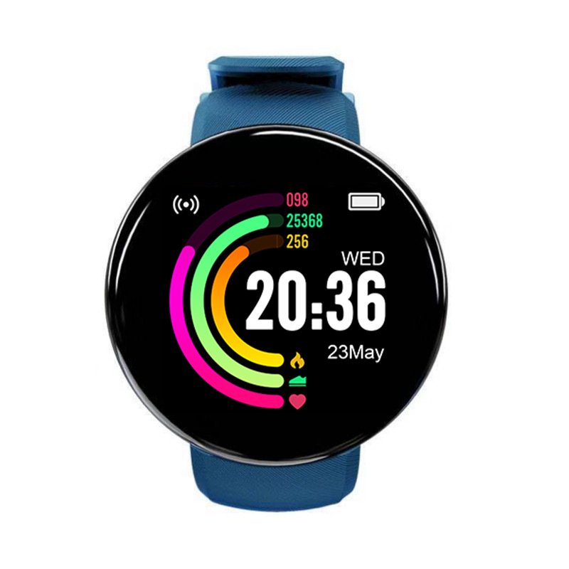 Reloj Waterproof Upgraded Men Women Blood Pressure Smart watch Sport Tracker Pedometer D18 Smart Watches