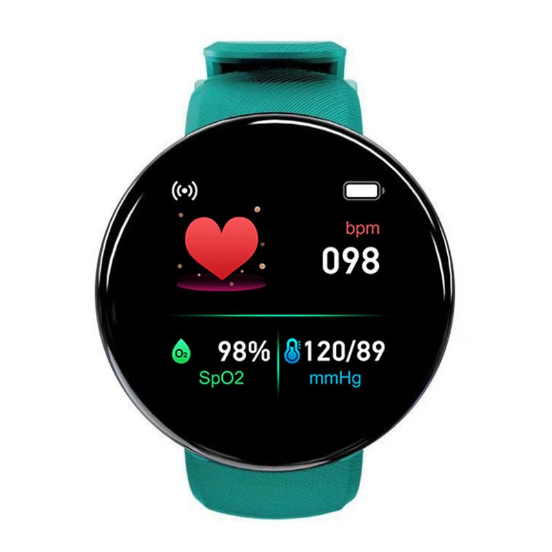 Reloj Waterproof Upgraded Men Women Blood Pressure Smart watch Sport Tracker Pedometer D18 Smart Watches