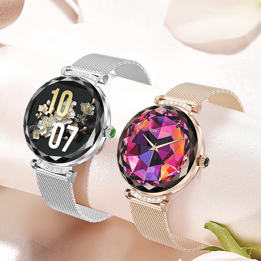 2024 Fashion NX7 PRO Smart watch Ladies Luxury 1.19" AMOLED screen BT Call Sleep Monitoring Sport smart watch for women