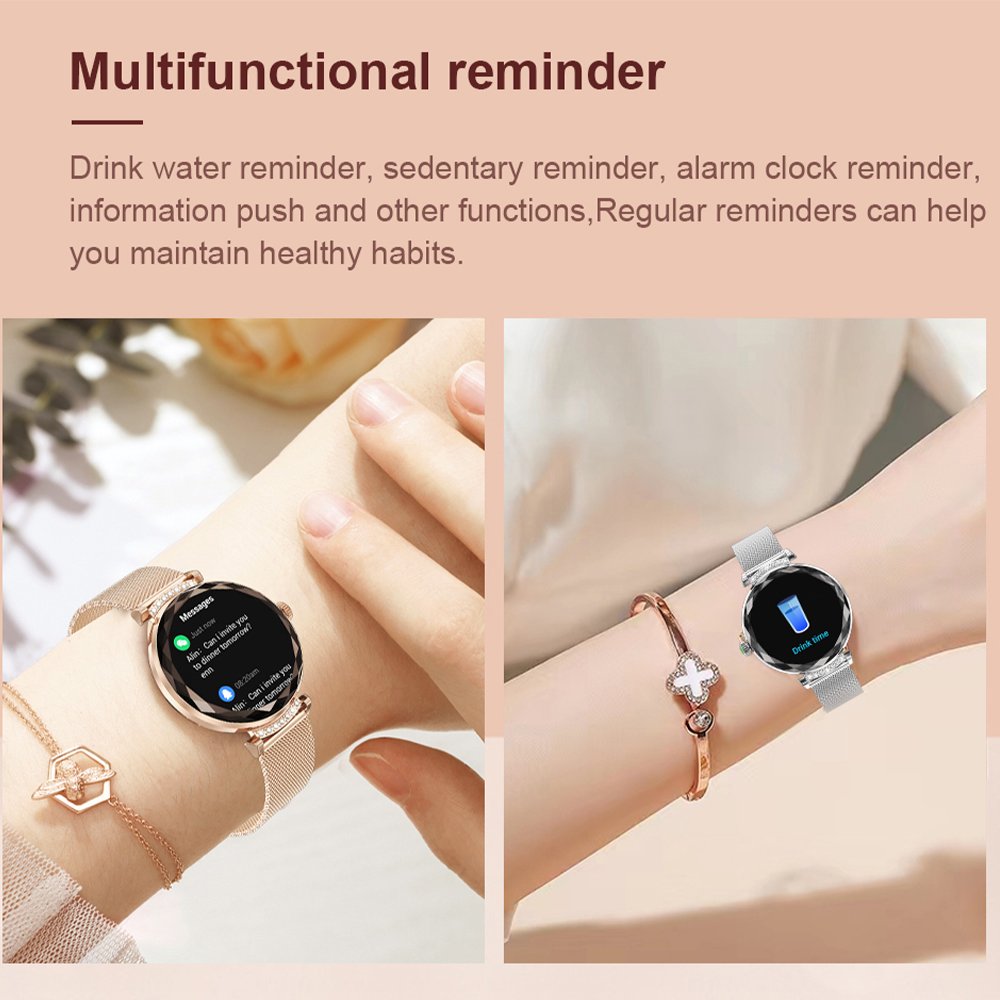 2024 Fashion NX7 PRO Smart watch Ladies Luxury 1.19" AMOLED screen BT Call Sleep Monitoring Sport smart watch for women