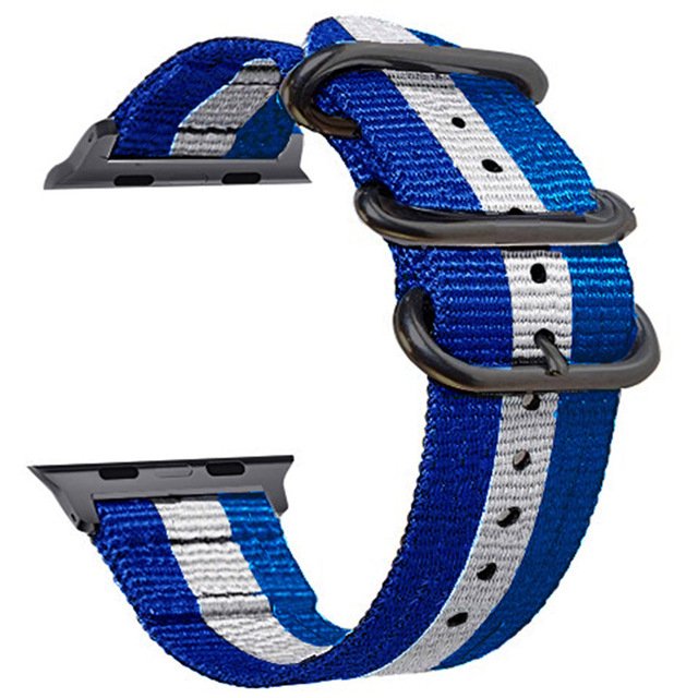 Nylon Watchband for Watch Band Series 3/2/1 Sport Leather Bracelet 42 mm 38 mm Strap
