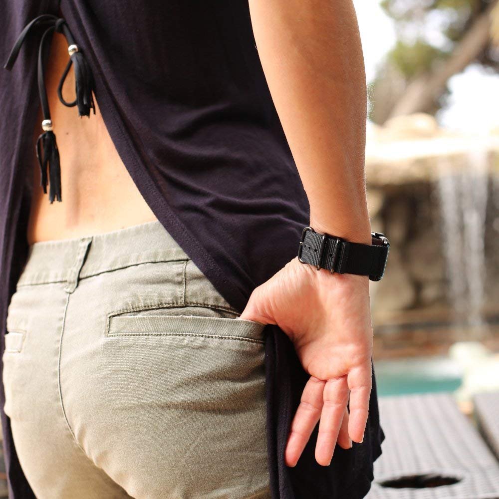 Nylon Watchband for Watch Band Series 3/2/1 Sport Leather Bracelet 42 mm 38 mm Strap