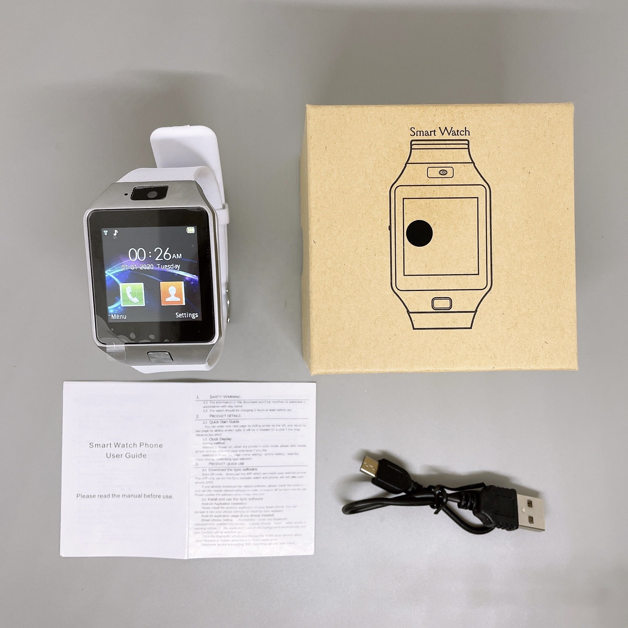 DZ09 Smart Watch Men Wrist Watches BT Call Smartwatch Support SIM TF Card Slot Mobile Watch For Men Children Women