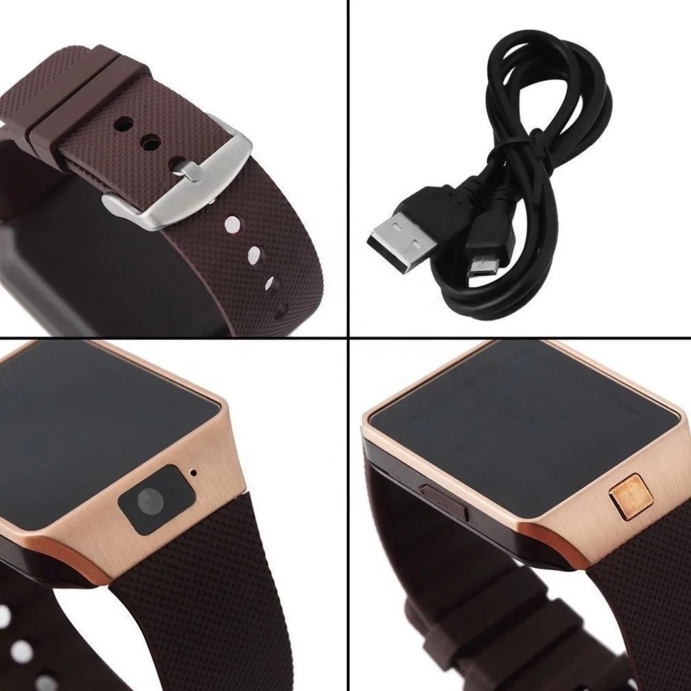 DZ09 Smart Watch Men Wrist Watches BT Call Smartwatch Support SIM TF Card Slot Mobile Watch For Men Children Women
