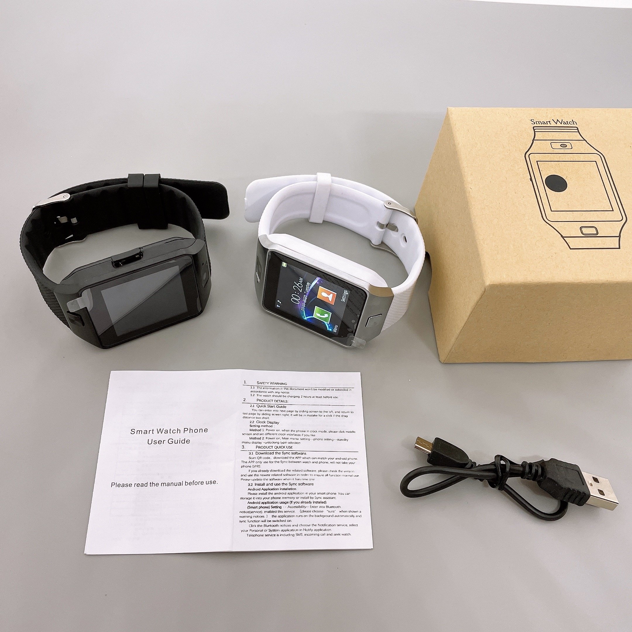 DZ09 Smart Watch Men Wrist Watches BT Call Smartwatch Support SIM TF Card Slot Mobile Watch For Men Children Women
