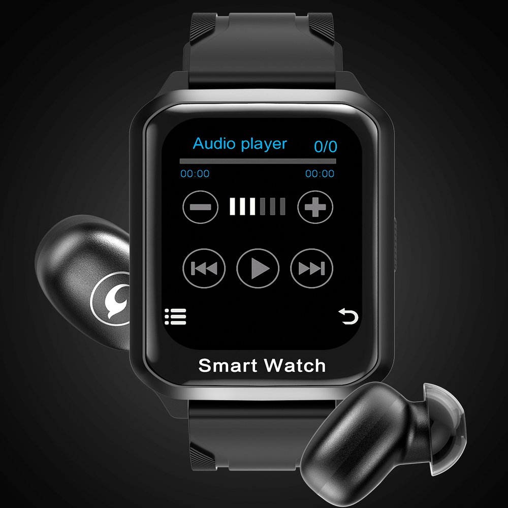 NO1 TWS Wireless Earphones Smart Watch Combo Earbuds Smart Bracelet Blood Pressure Oxygen Heart Rate Monitor Smartwatch