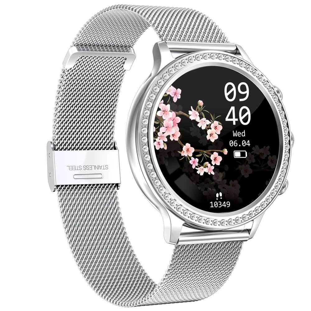 2024 New Fashion Diamond Women Watch I70 HRS3605 Support Dynamic Heart Rate True Blood Oxygen Detection BT Calling Smart Watch