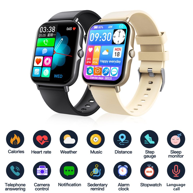 Trending 204 New Electronic Gadgets for Apple Smart Watch for iphone Fitness Tracker Reloj Sleep Heart Rate Monitor Smartwatches