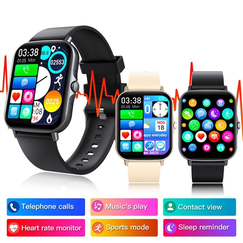 Trending 204 New Electronic Gadgets for Apple Smart Watch for iphone Fitness Tracker Reloj Sleep Heart Rate Monitor Smartwatches