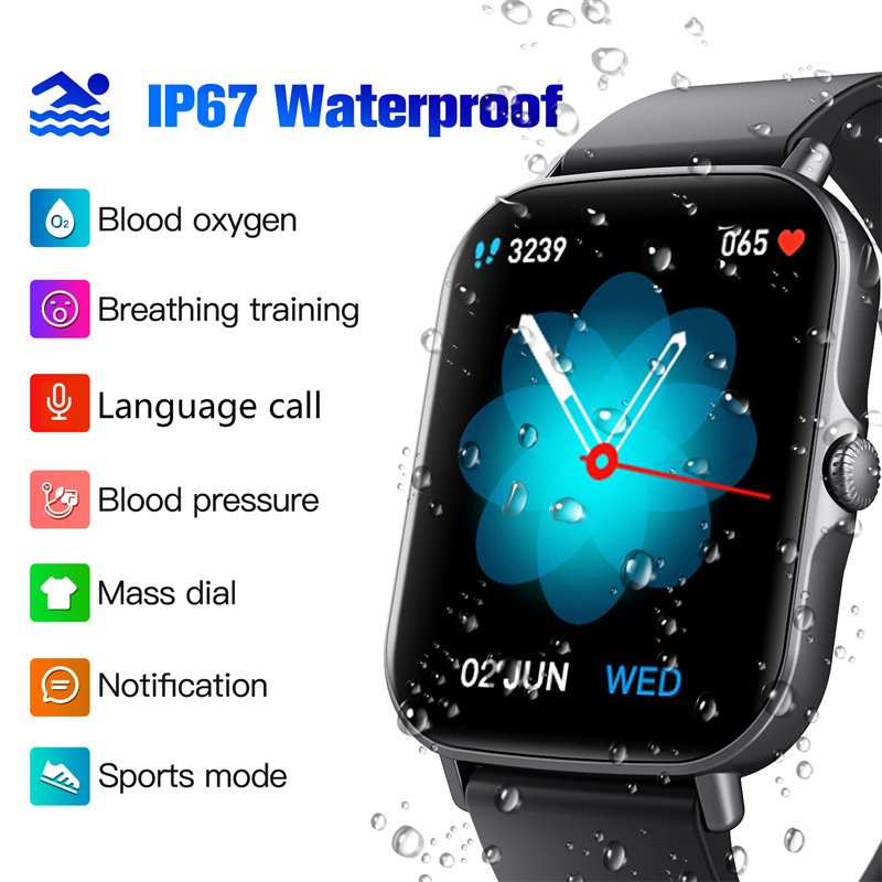 Trending 204 New Electronic Gadgets for Apple Smart Watch for iphone Fitness Tracker Reloj Sleep Heart Rate Monitor Smartwatches