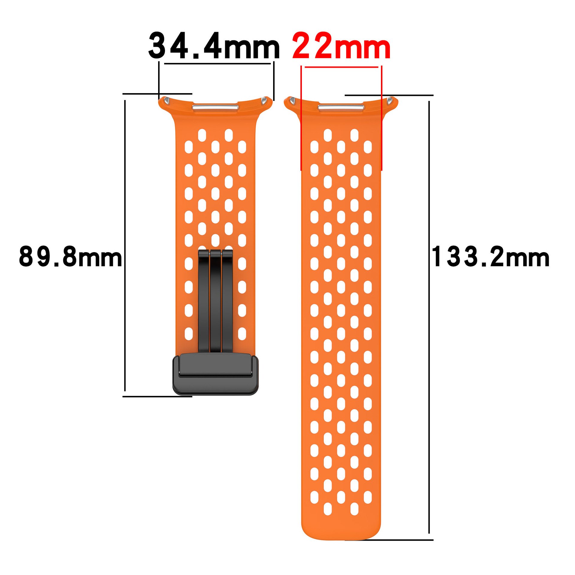 Smart watch Strap Adjustable Breathable Soft Silicone Sport Smart Watch Band for Samsung Galaxy Watch 7 Ultra 47mm