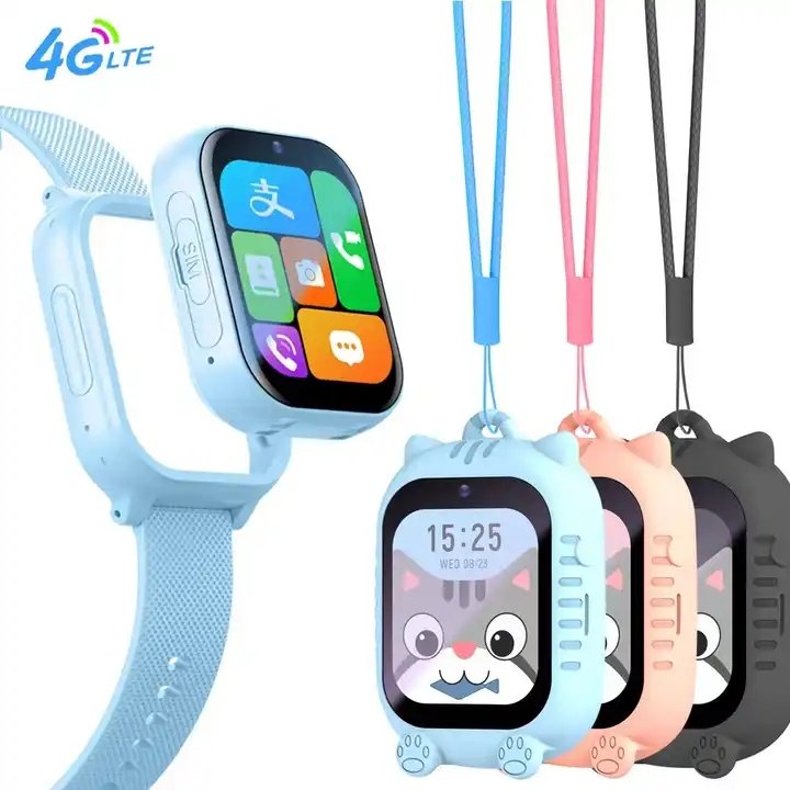 K26 New Kids Smart Watch 4G with GPS LBS Video Call Positioning SOS Tracker Waterproof Kids Student Smart Watches