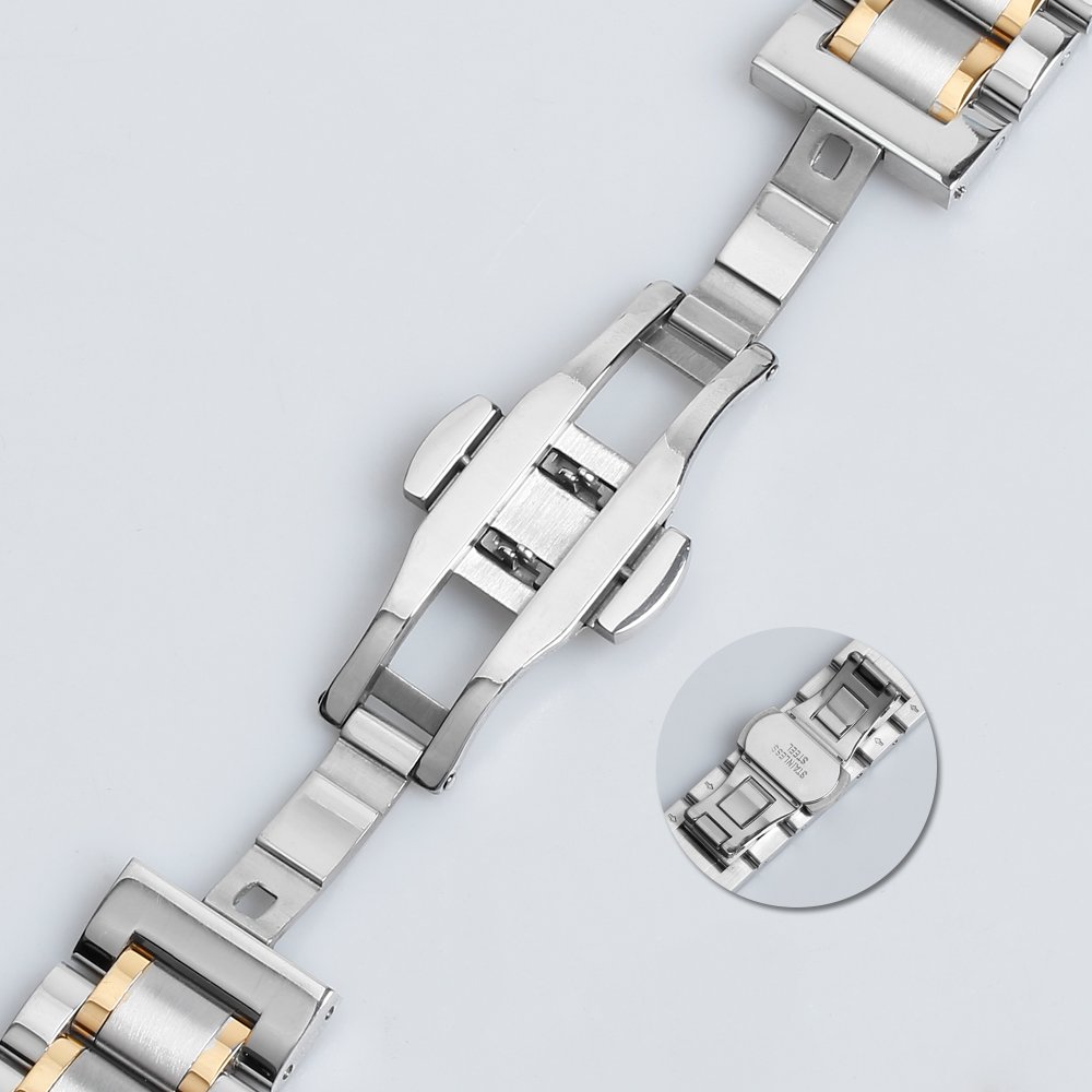 luxury watch bracelet for smart watch ultra 49mm metal stainless steel smart watch band With 304L/316L Stainless Steel Buckle