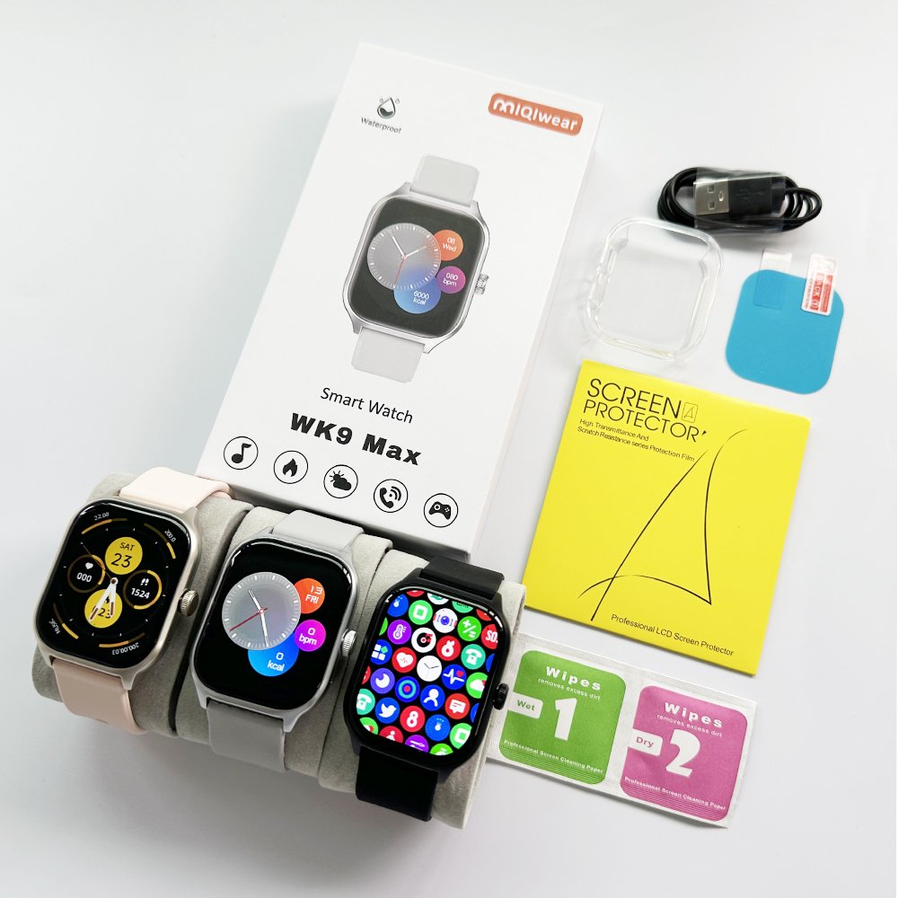 2024 hot selling full Screen Smartwatch WK9 max 2.02 Inches Best Display reloj inteligente Smart Watch 8 Ultra
