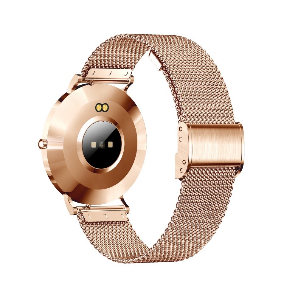 1.32 Inch T8 AMOLED Smart Watch with JL7013A6S Chip, Qwatch Pro APP, 6.8mm Ultra-thin and Fashionable Stainless Steel Case