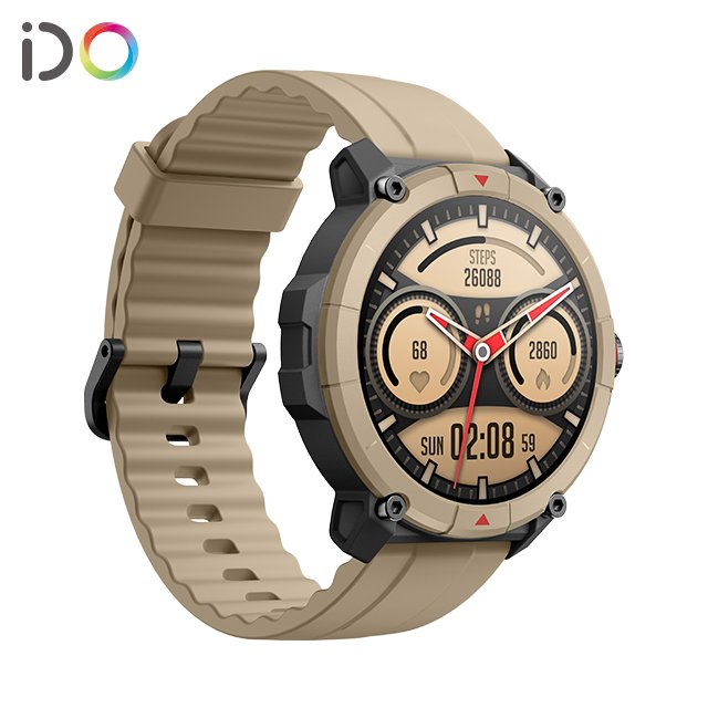 Classic Mens GPS Smartwatch with 1.38 TFT Display ABS Case and Heart Rate Monitoring for Fitness and Sports Smart Watch 2024