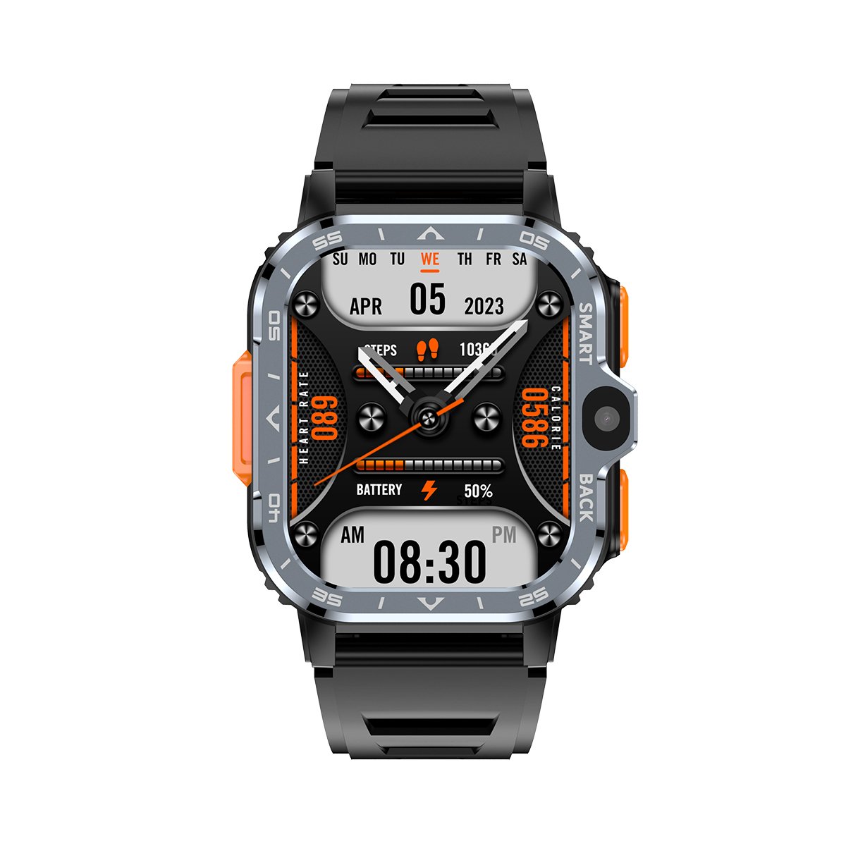 2024 fashion Smart Watch for Men BT Call IP68 Waterproof 4G with sime card Outdoor Sports Smartwatch 800mAh Large Battery