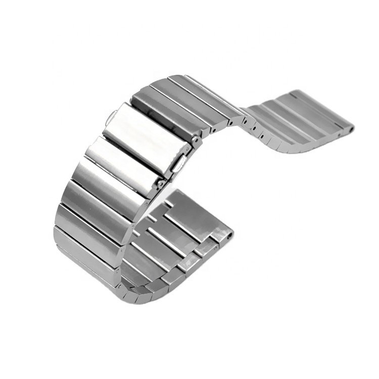 Fashion stainless steel solid watch bracelet band with quick release smart watch smart bracelet 20\22mm