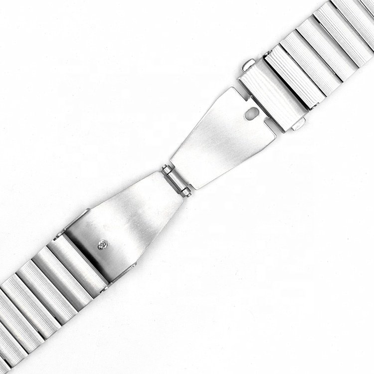 Fashion stainless steel solid watch bracelet band with quick release smart watch smart bracelet 20\22mm