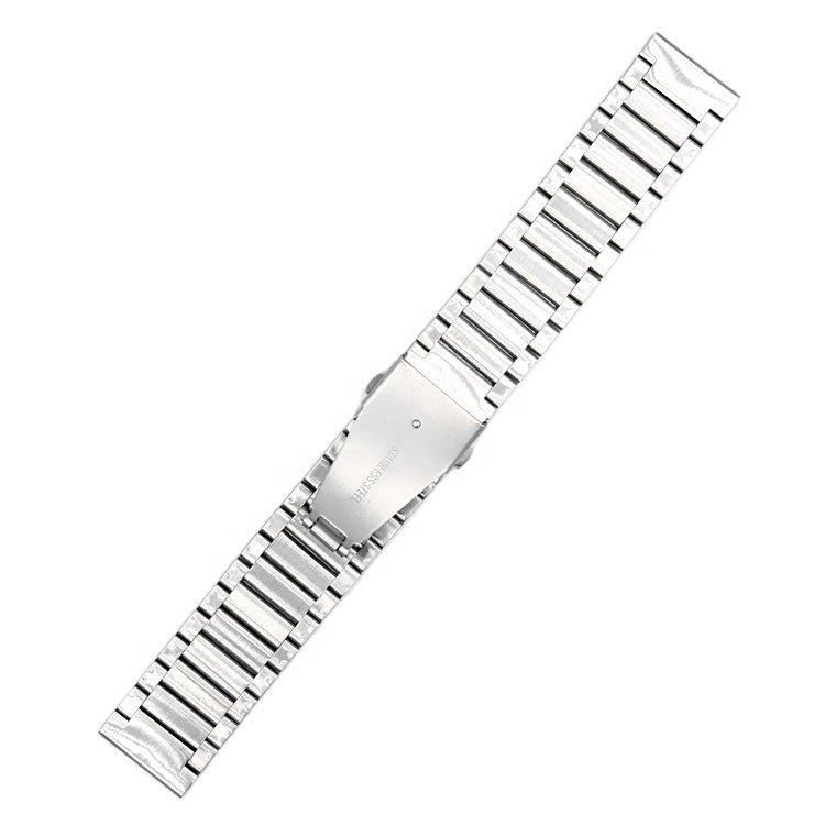 Fashion stainless steel solid watch bracelet band with quick release smart watch smart bracelet 20\22mm