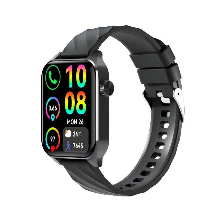 2024 Newst CR033 Bt Calling Smart Watch Waterproof Heart Rate Tracker Blood Pressure Oxygen Sport Lady Cheap Smartmart