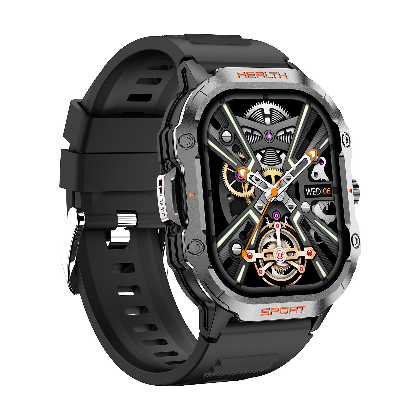 Hot Sale body temperature kids waterproof HK24 fashion smart watch