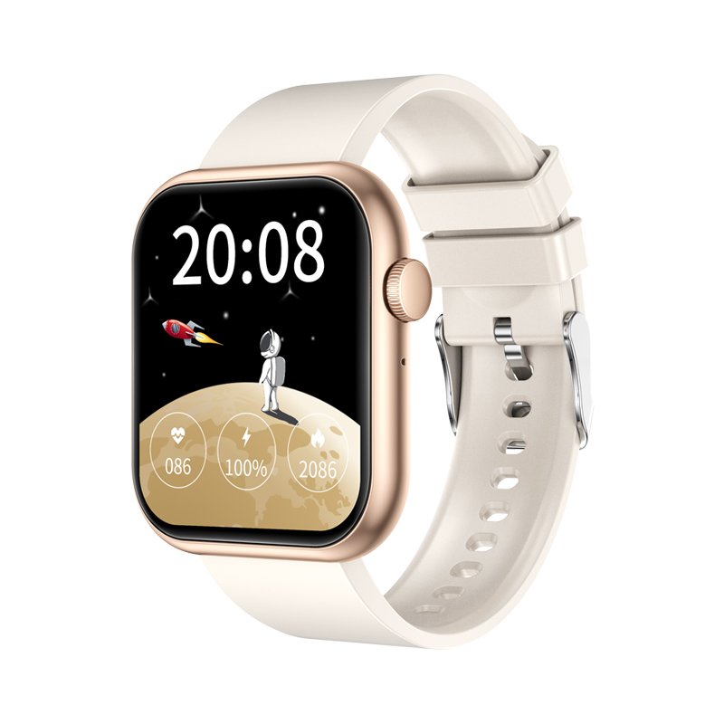 Cheap Fashion QX7 Pro Smart Watch for Fitness Tracking, 2.0inch Big Screen 300mAh Battery BT Call SOS Custom Watch Faces
